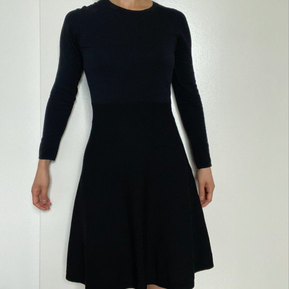 Theory Classic Black A-Line Dress (small) - Picture 2 of 8